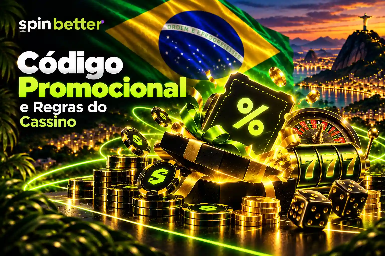 SpinBetter Bonus Code - código promocional e regras do cassino